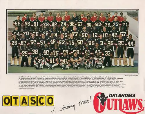 1984 Oklahoma Outlaws