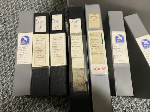 USFL U-Matic tapes