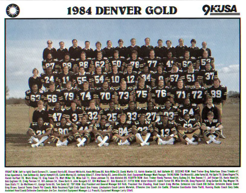 1984 Denver Gold
